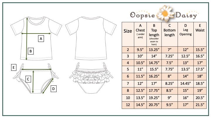Pink Lep Rash Guard Swimsuit - Tenth &amp; Pine - Swimsuit - 18 Months - Oopsie Daisy