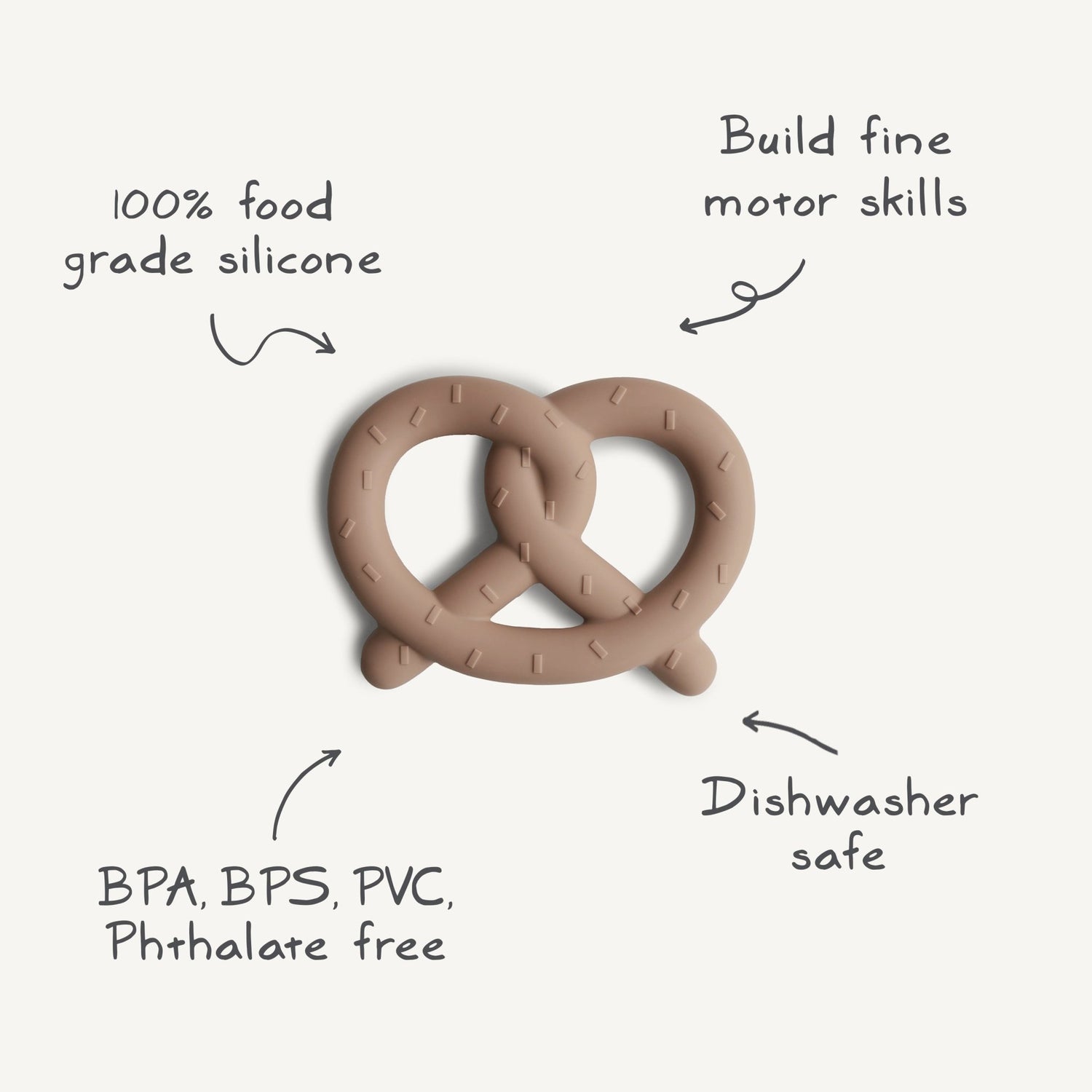 Pretzel Teether - Tenth &amp; Pine - teether - 