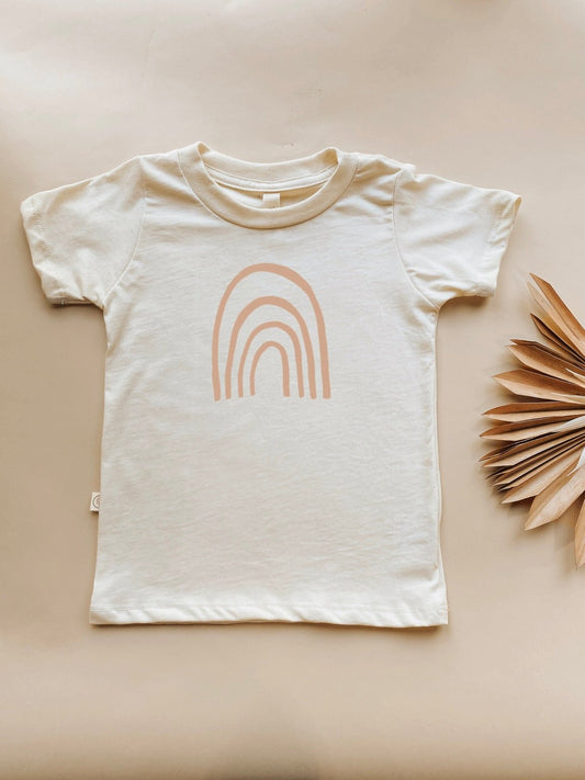 Rainbow Clay Organic Cotton Short Sleeve Toddler T-Shirt - Tenth & Pine - Short Sleeve Tee - 2T - Tenth & Pine