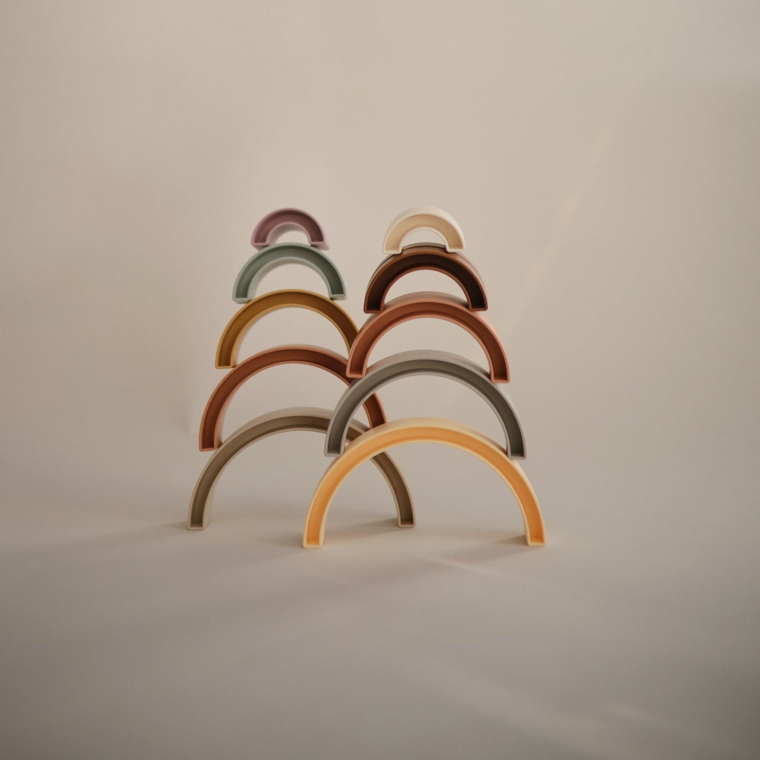 Rainbow Stacker Toy - Tenth &amp; Pine - toys - Sol