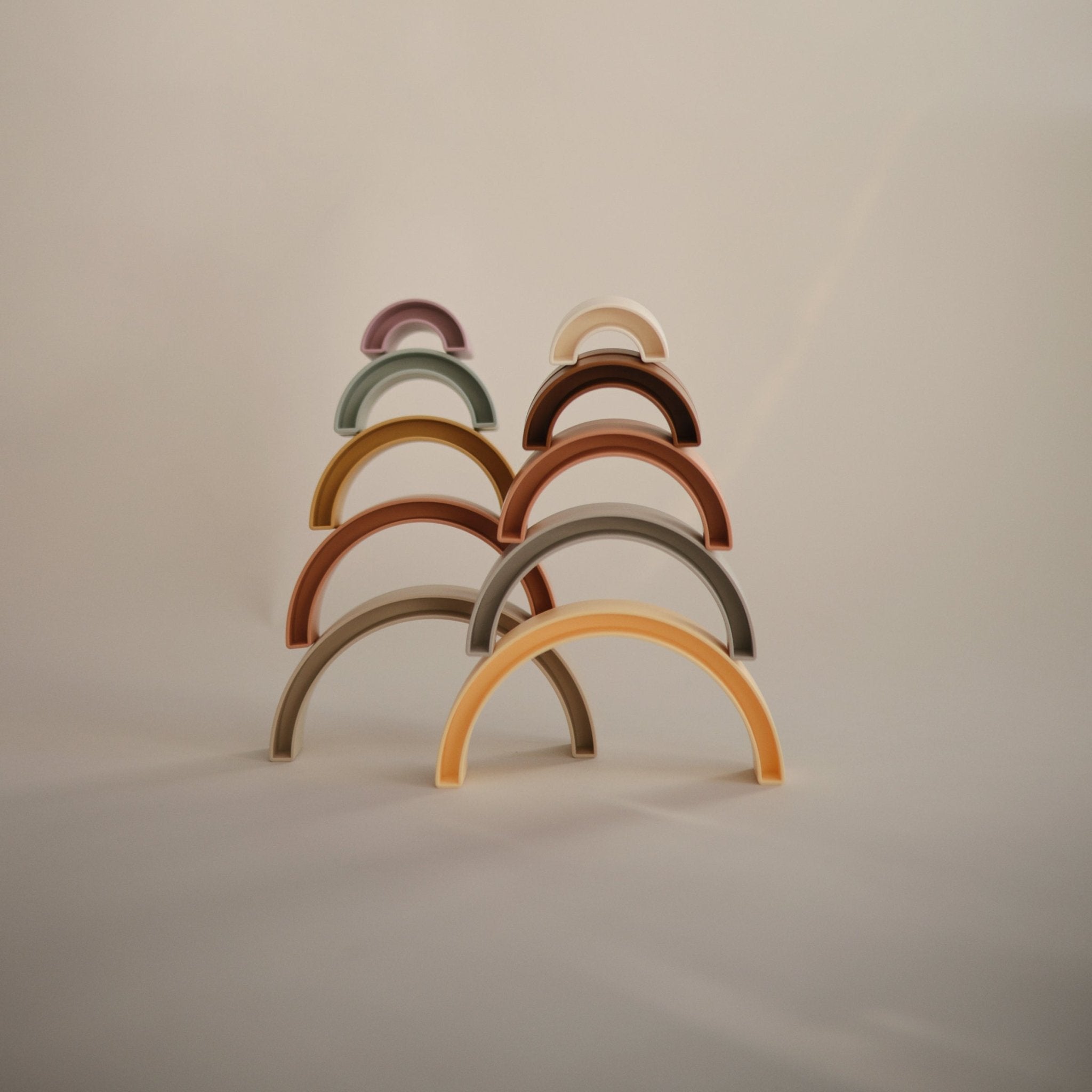 Rainbow Stacker Toy - Tenth &amp; Pine - toys - Sol