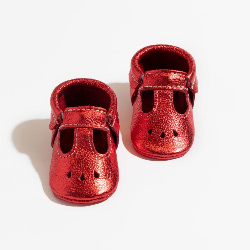 Ruby Mary Jane Baby Shoe - Tenth &amp; Pine - Mary Jane - Soft Sole - 1