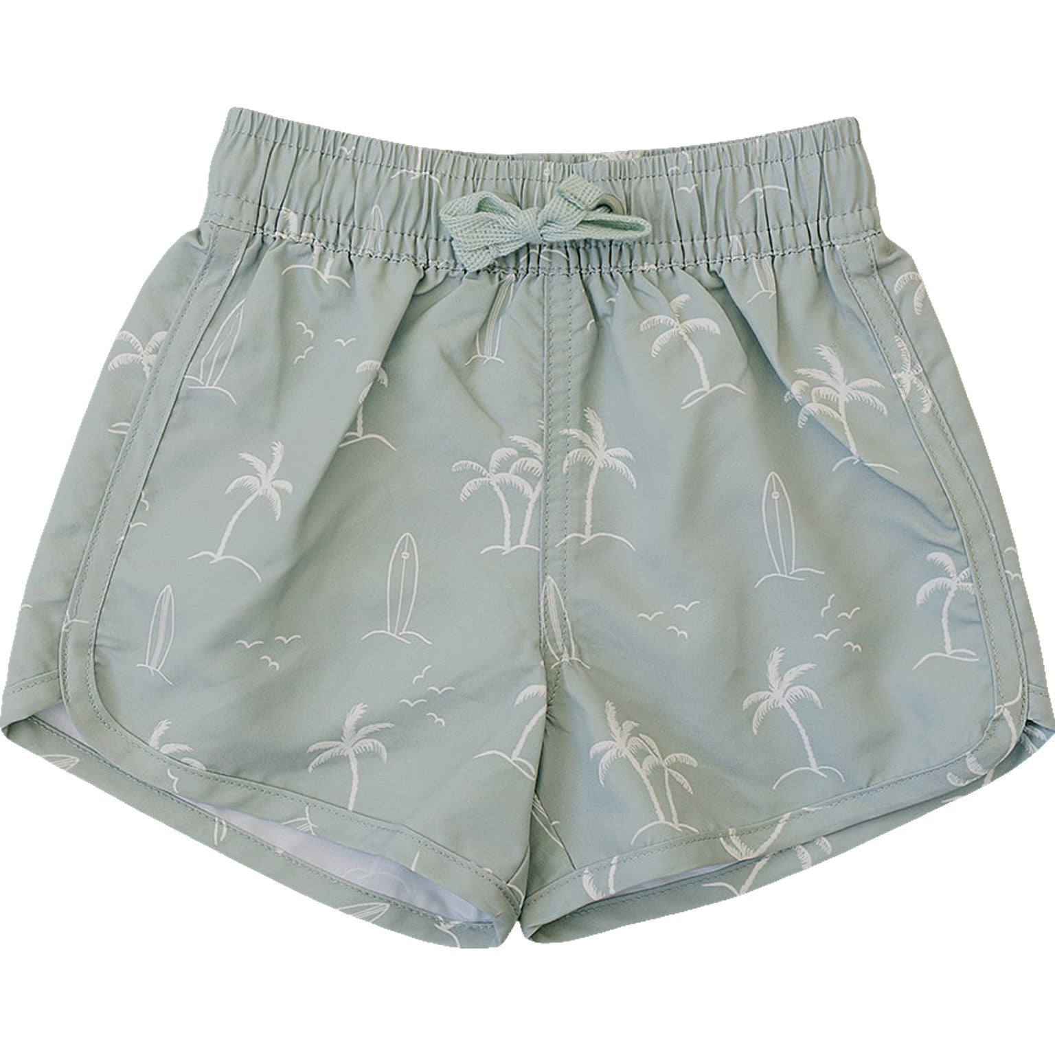 Sage Surfer Swim Shorts - Tenth & Pine - Swim Shorts - 0 - 3