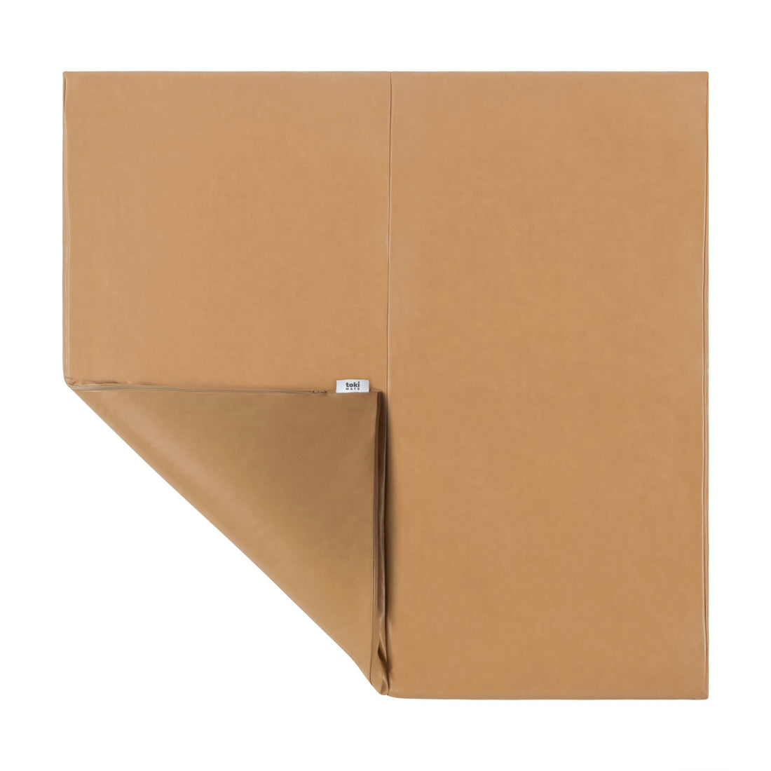 Sand Vegan Leather Mat - Tenth &amp; Pine - Vegan Leather Padded Mat - Standard