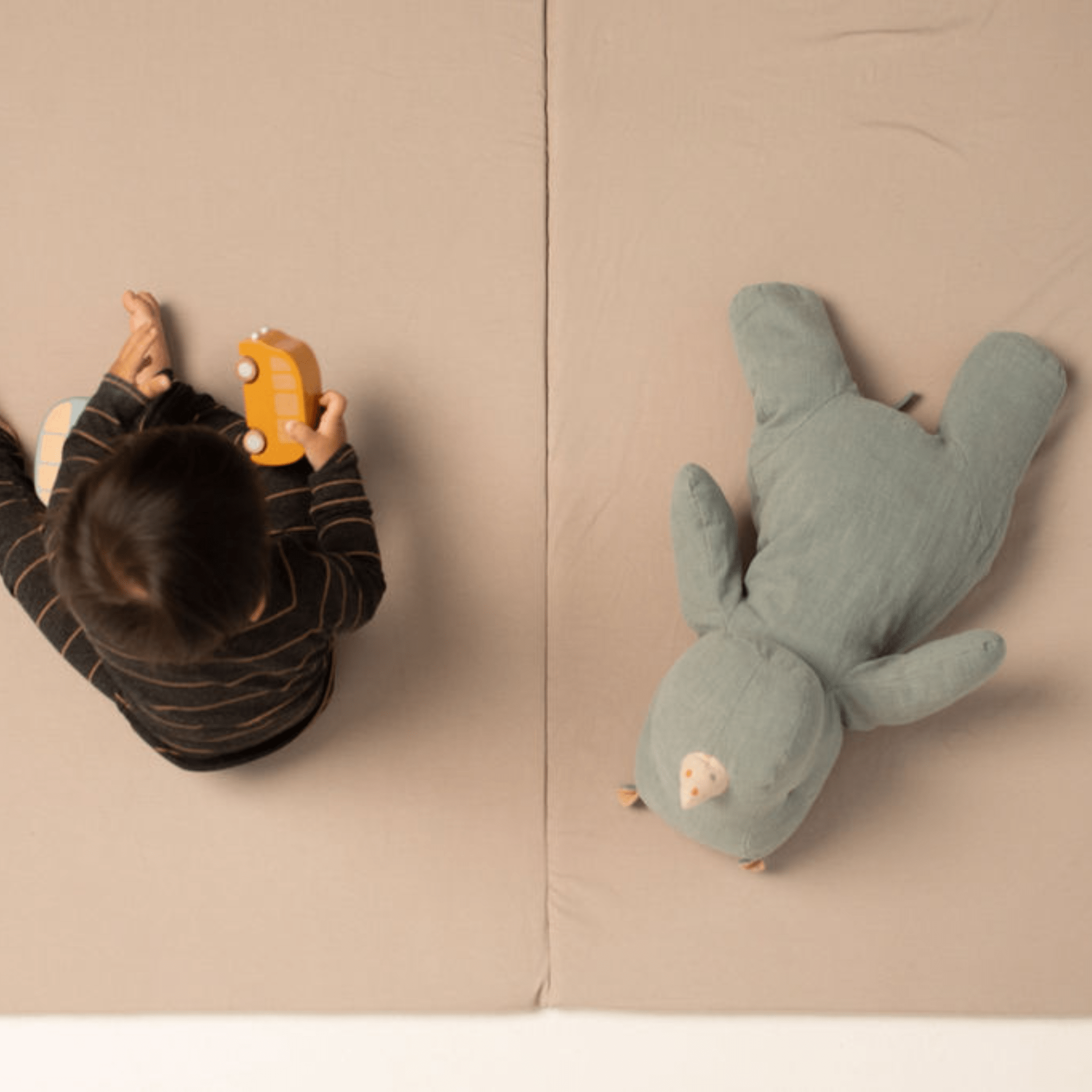 Sandcastle Jersey Mat - Tenth &amp; Pine - Organic Cotton Padded Mat - Standard