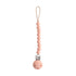 Silicone Pacifier Clip | Hera - Tenth & Pine - Pacifier Clip - Powder Pink