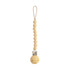 Silicone Pacifier Clip | Hera - Tenth & Pine - Pacifier Clip - Pale Yellow