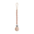 Silicone Pacifier Clip | Hera - Tenth & Pine - Pacifier Clip - Blush