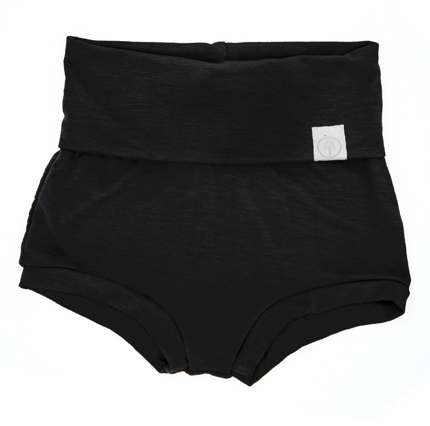 SIZE 5T | Fold Over Bloomers | Black | Bamboo - Tenth &amp; Pine - Bloomers