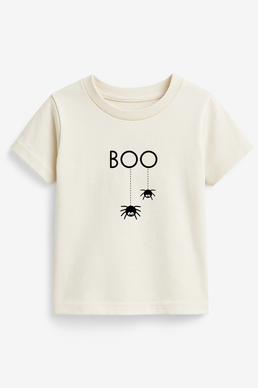 Boo Organic Cotton Kids T-Shirt Short Sleeve