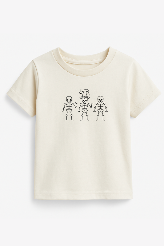 Skeletons Organic Cotton Kids T-Shirt Short Sleeve