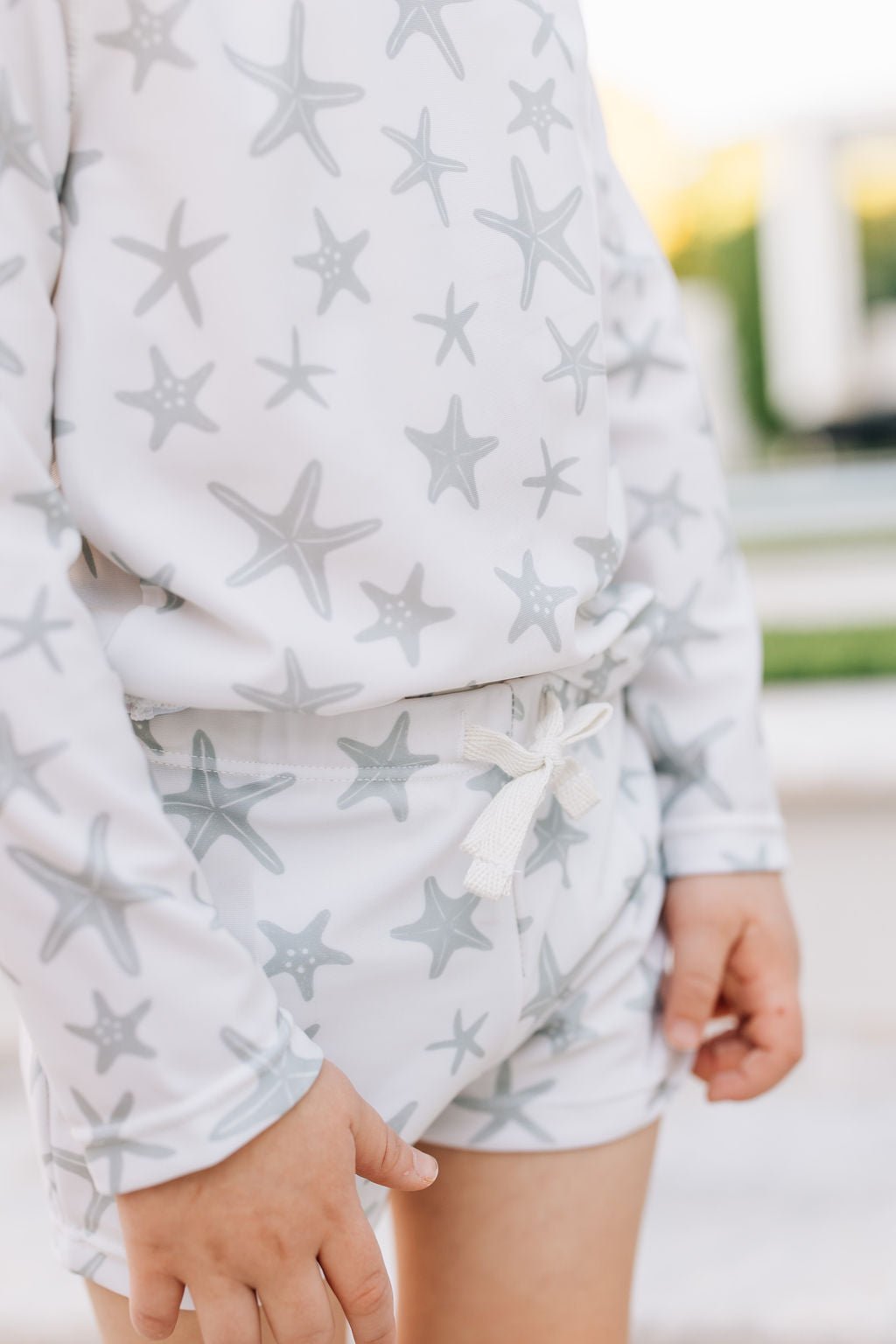 Star Fish Long Sleeve Swim Set - Tenth & Pine - Swim Set - 0 - 3