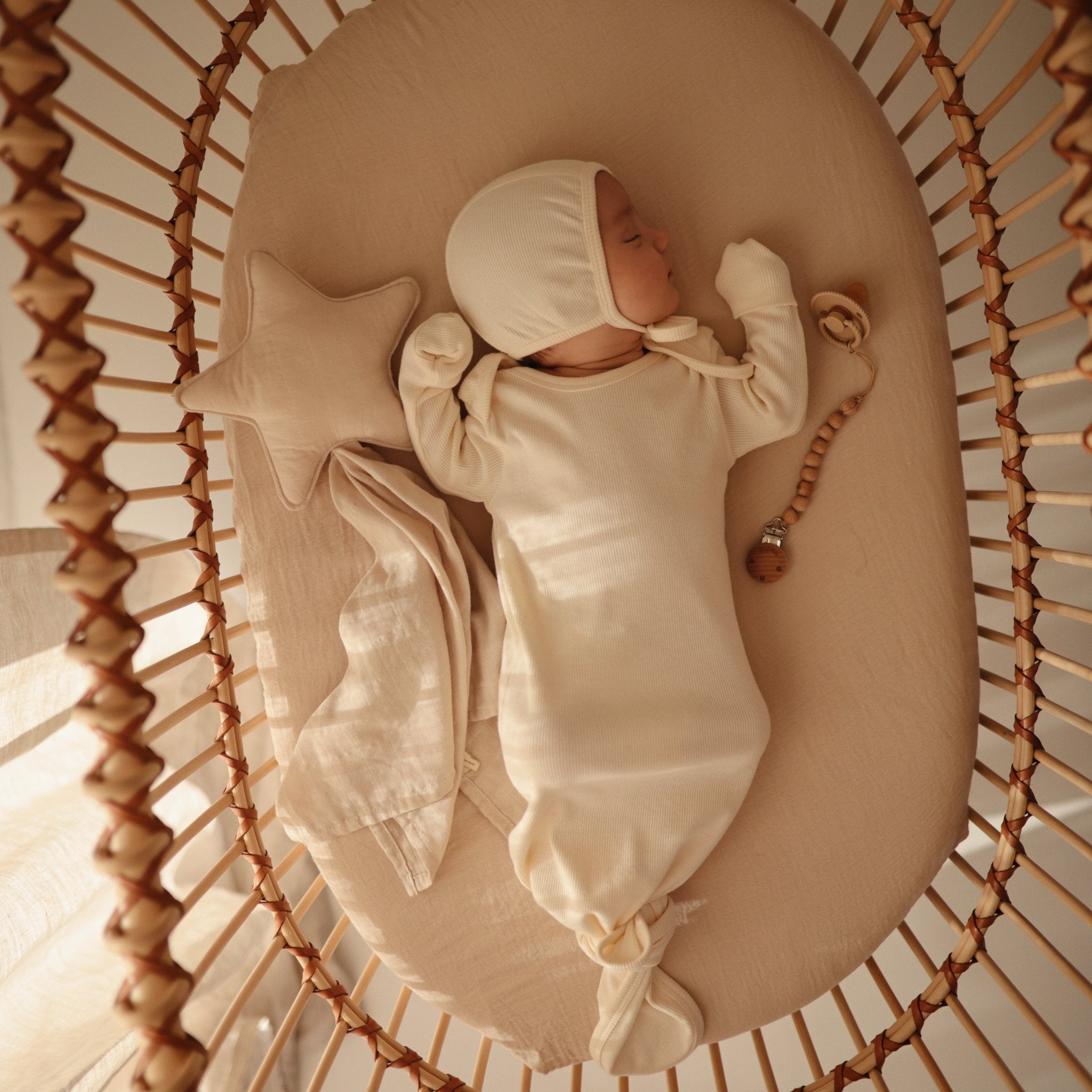 Star Lovey Blanket - Tenth &amp; Pine - Blanket - Fog