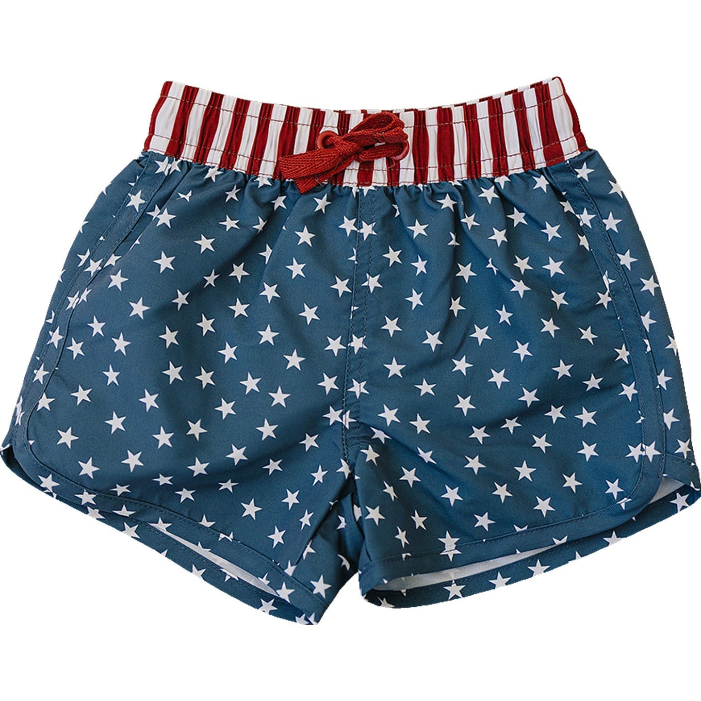 Stars and Stripes Swim Shorts - Tenth & Pine - Swim Shorts - 0 - 3