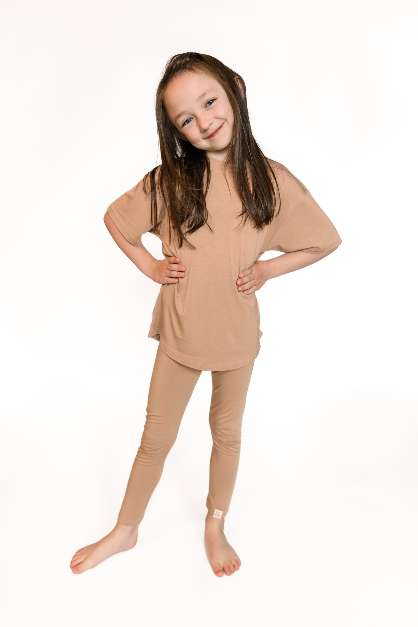 Tan Toddler Leggings - Tenth & Pine - 6 - 12