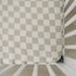 Taupe Checkered Muslin Crib Sheet - Tenth & Pine - 