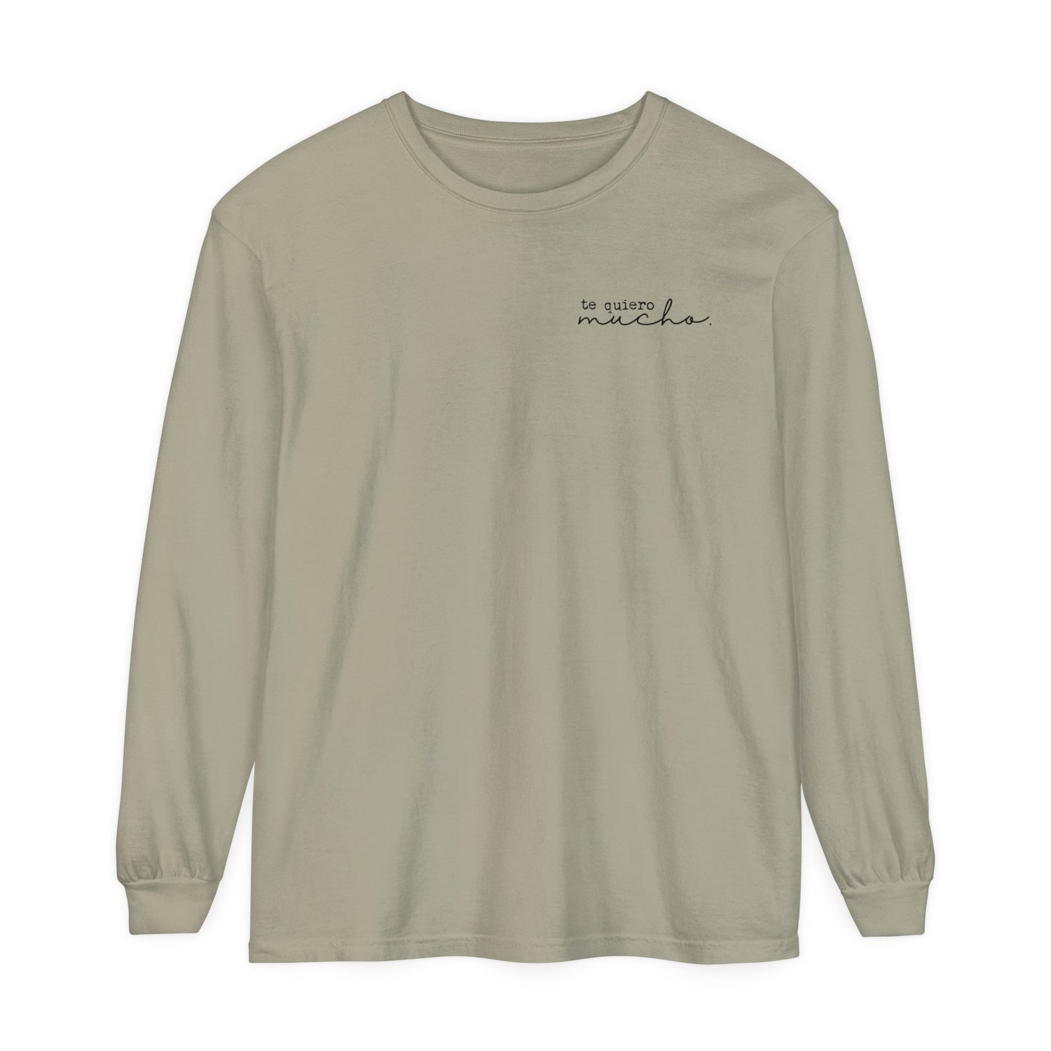 Te Quiero Mucho T-shirt | Adult Long Sleeve Tee - Tenth &amp; Pine - Long Sleeve Adult Tee