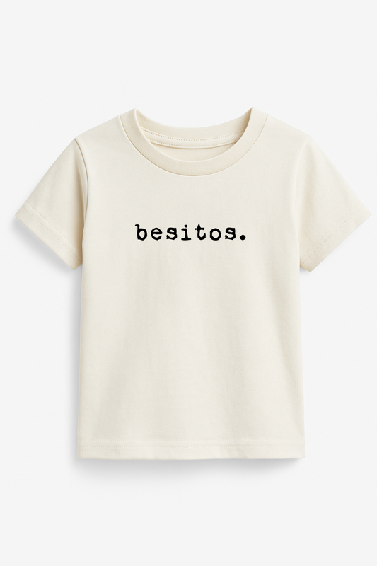 Besitos Organic Cotton Kids T-shirt Short Sleeve