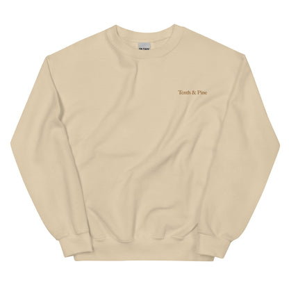 Tenth &amp; Pine Embroidered | Adult Sweatshirt - Tenth &amp; Pine - Adult Sweatshirt