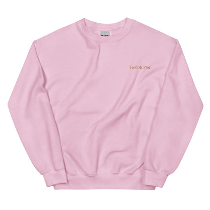 Tenth &amp; Pine Embroidered | Adult Sweatshirt - Tenth &amp; Pine - Adult Sweatshirt