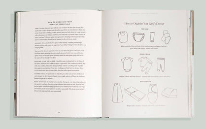 'The Organized Home for New Parents' Hardcover Book - Tenth & Pine - 