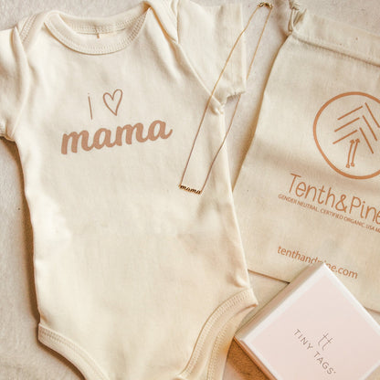 The Perfect Bundle with 14k Gold 'mama' nameplate - Tenth & Pine - 