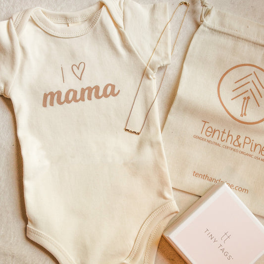 The Perfect Bundle with Sterling Silver 'mama' Nameplate - Tenth & Pine - 