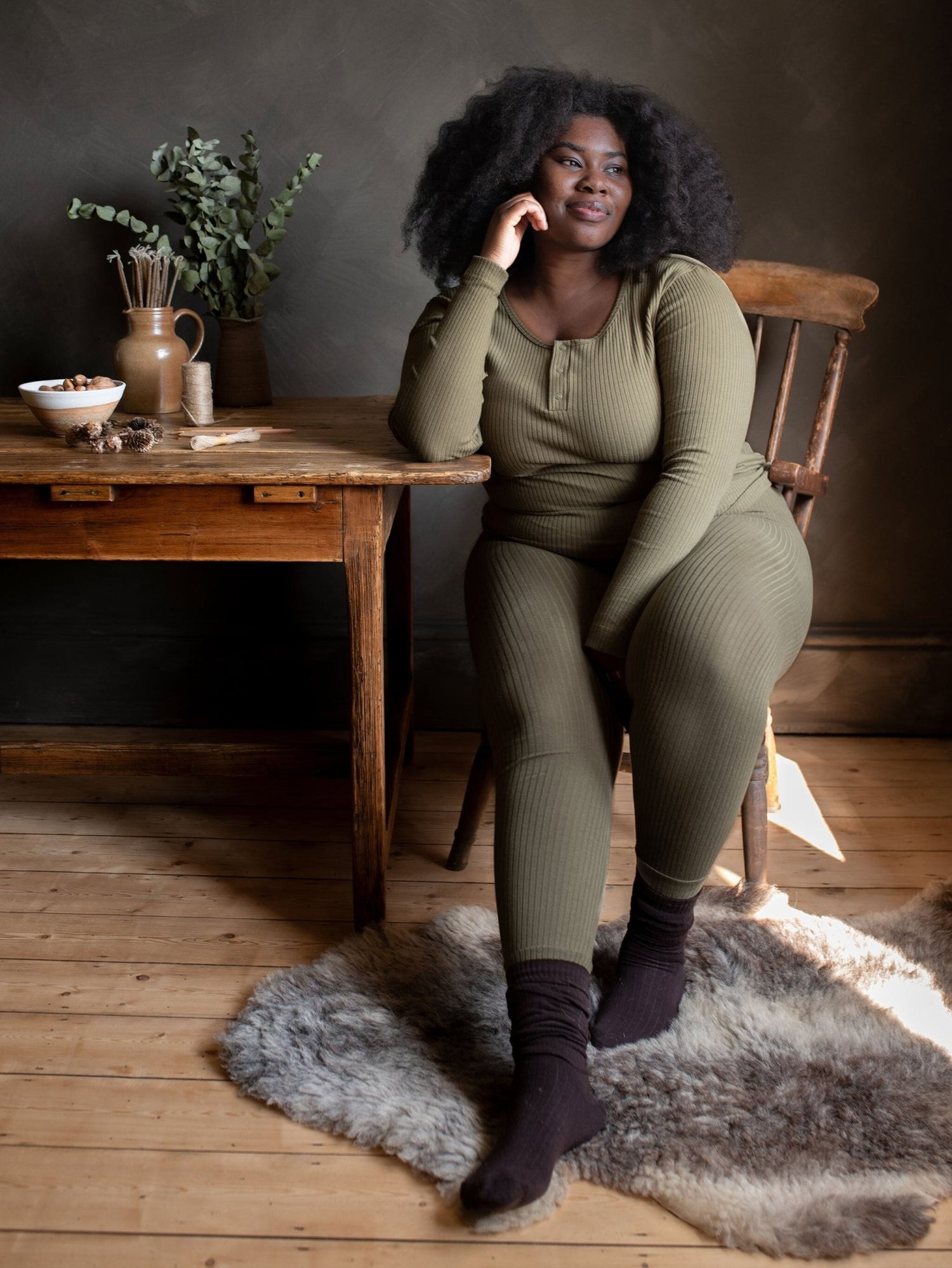 The Ribbed Sock - Women&