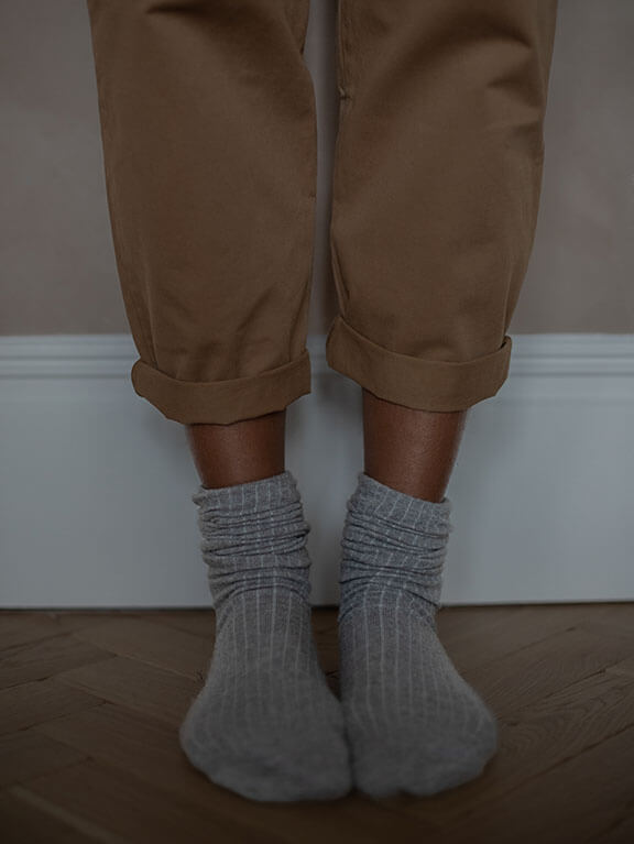 The Ribbed Sock - Women&