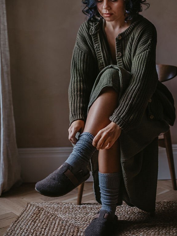 The Ribbed Sock - Women&