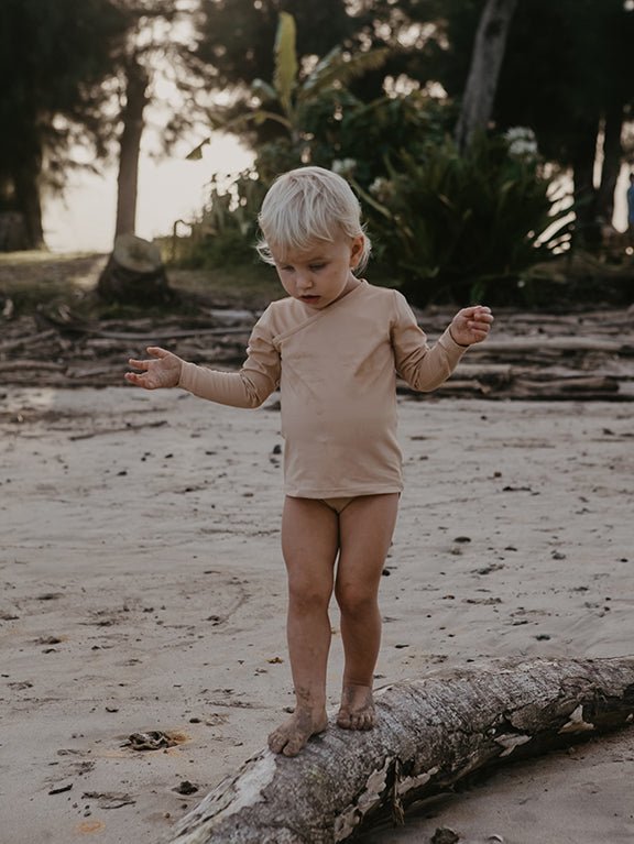 The Swim Top - Tenth & Pine - US - 0 - 3 months - desert