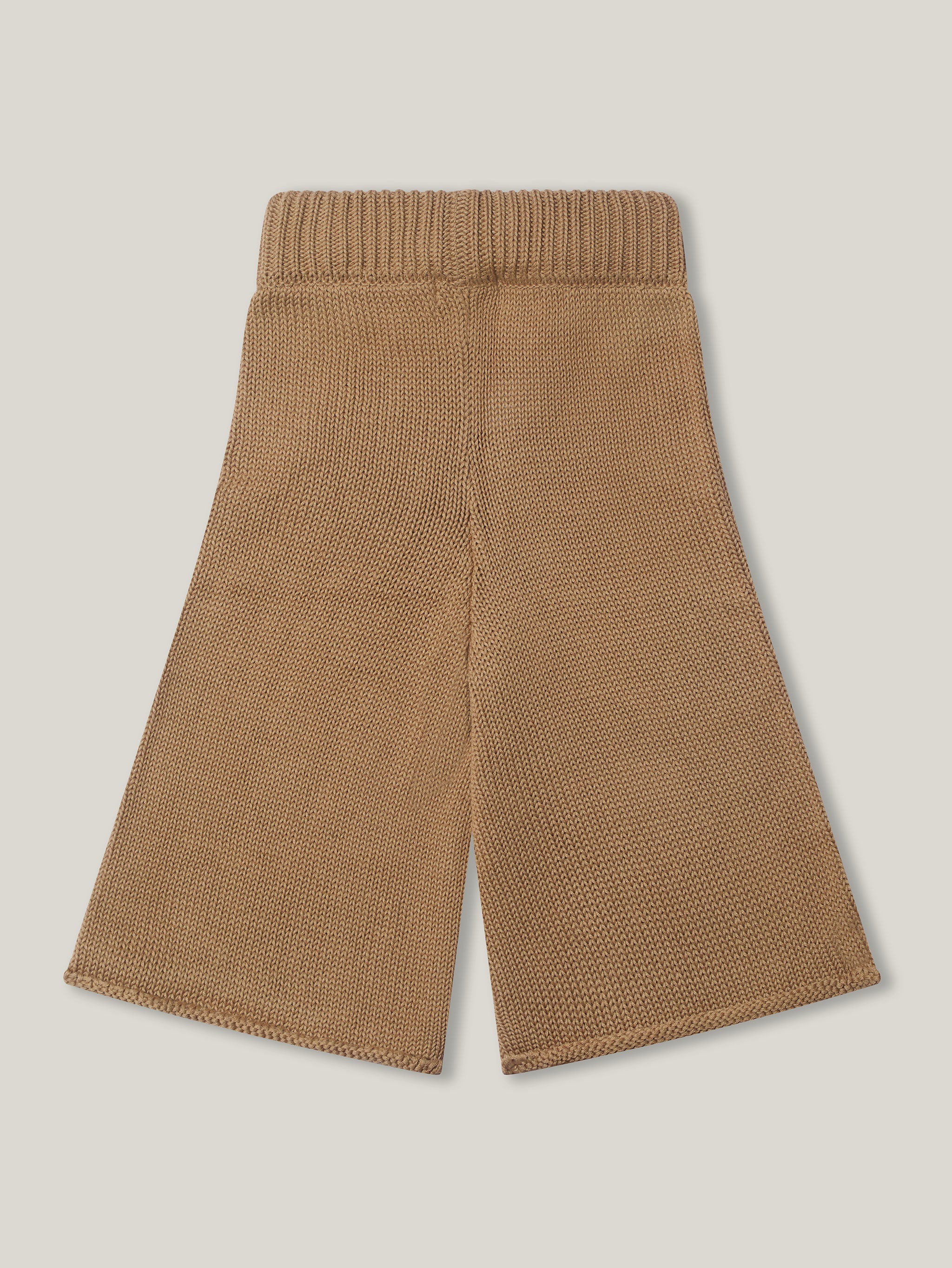 The Wide Leg Knit Trouser
