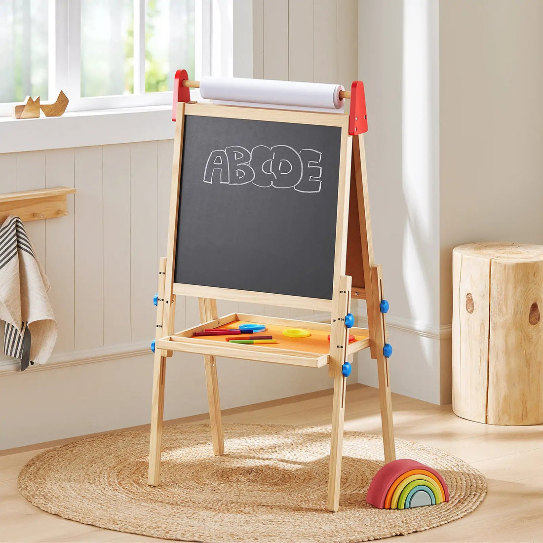 Tiny Land® 3 - in - 1 Art Easel for Kids - Tenth &amp; Pine - Toy Drawing Tablets - 