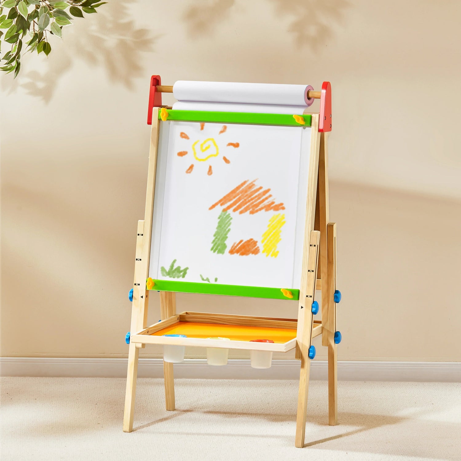 Tiny Land® 3 - in - 1 Art Easel for Kids - Tenth &amp; Pine - Toy Drawing Tablets - 