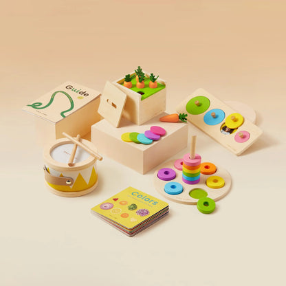 Tiny Land® Montessori Toys Set for Toddlers (13 - 15 month) - Tenth &amp; Pine - 