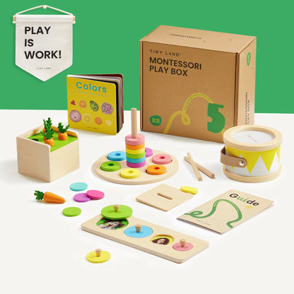 Tiny Land® Montessori Toys Set for Toddlers (13 - 15 month) - Tenth &amp; Pine - 