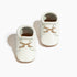 Toasted Bright White Oxford Baby Shoe - Tenth & Pine - Oxford - Soft Sole - 1