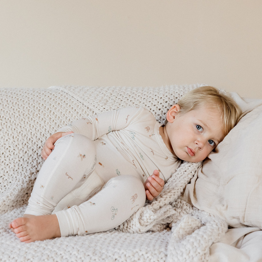 Modal Pajama Set in Paris