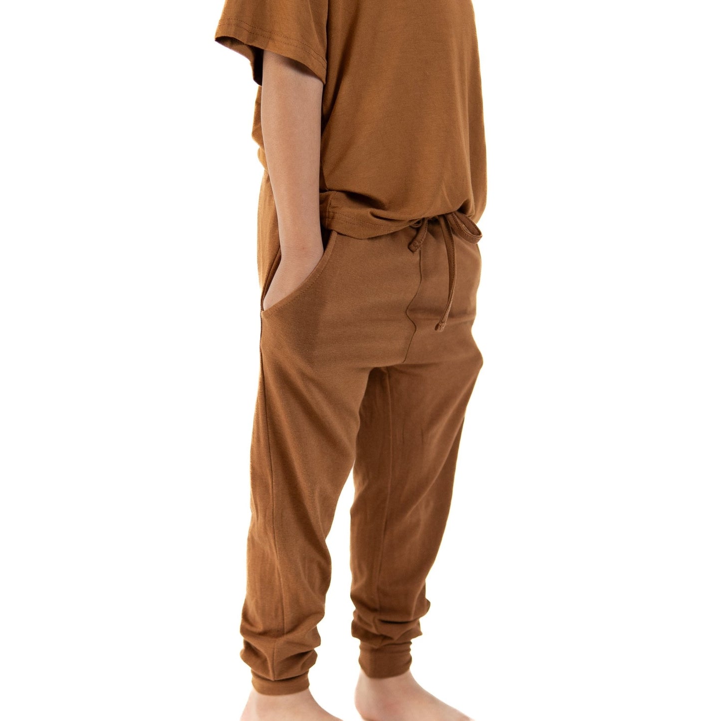 Toffee Toddler Joggers - Tenth & Pine - 6 - 12