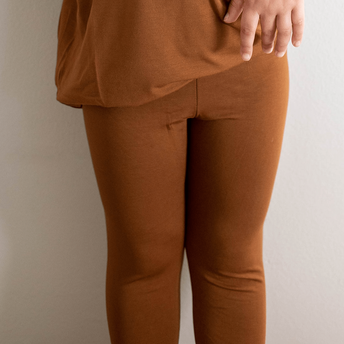 Toffee Toddler Leggings - Tenth & Pine - 6 - 12