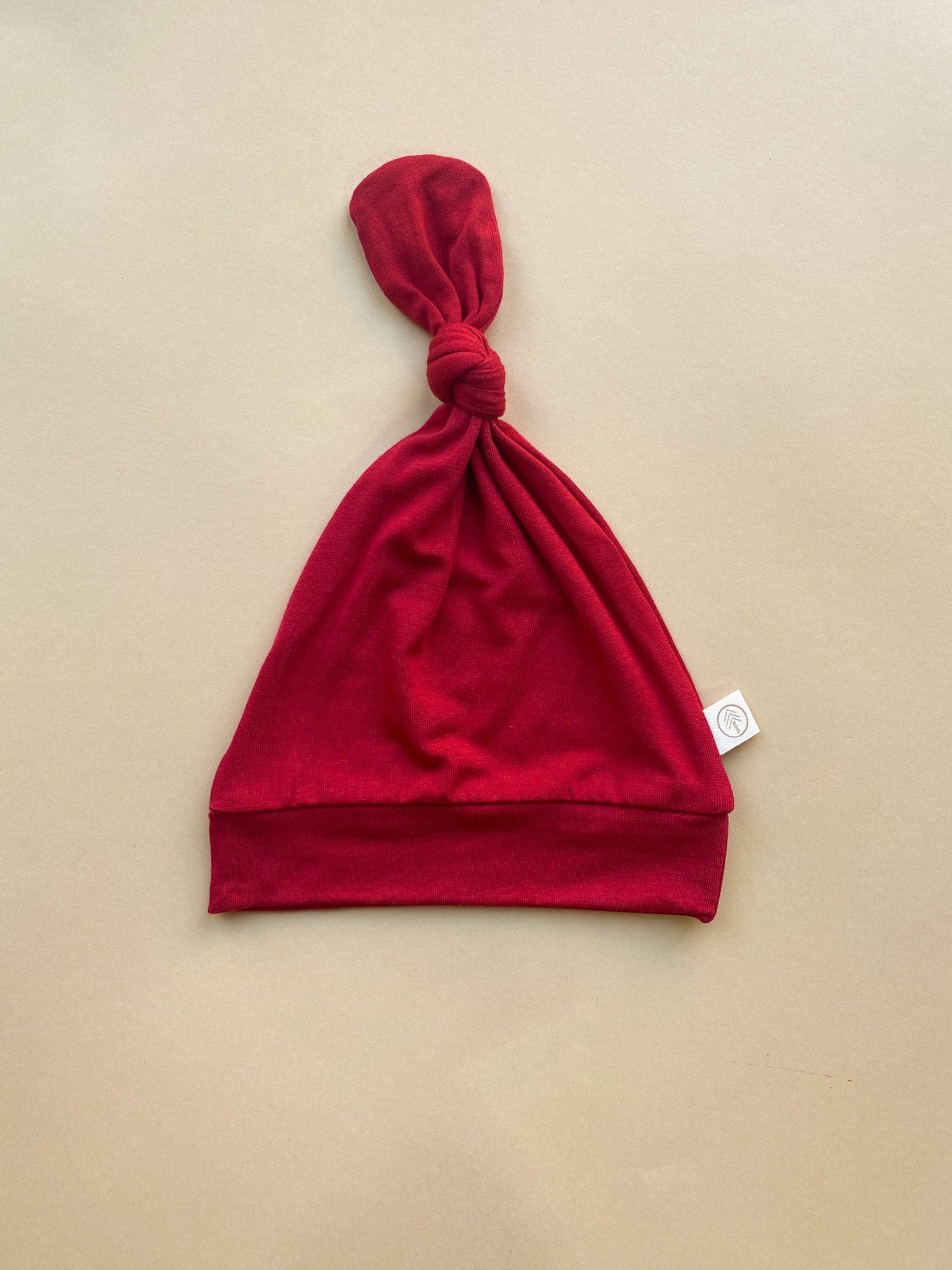 Top Knot Hat | Red | Bamboo - Tenth &amp; Pine - Top Knot Hat