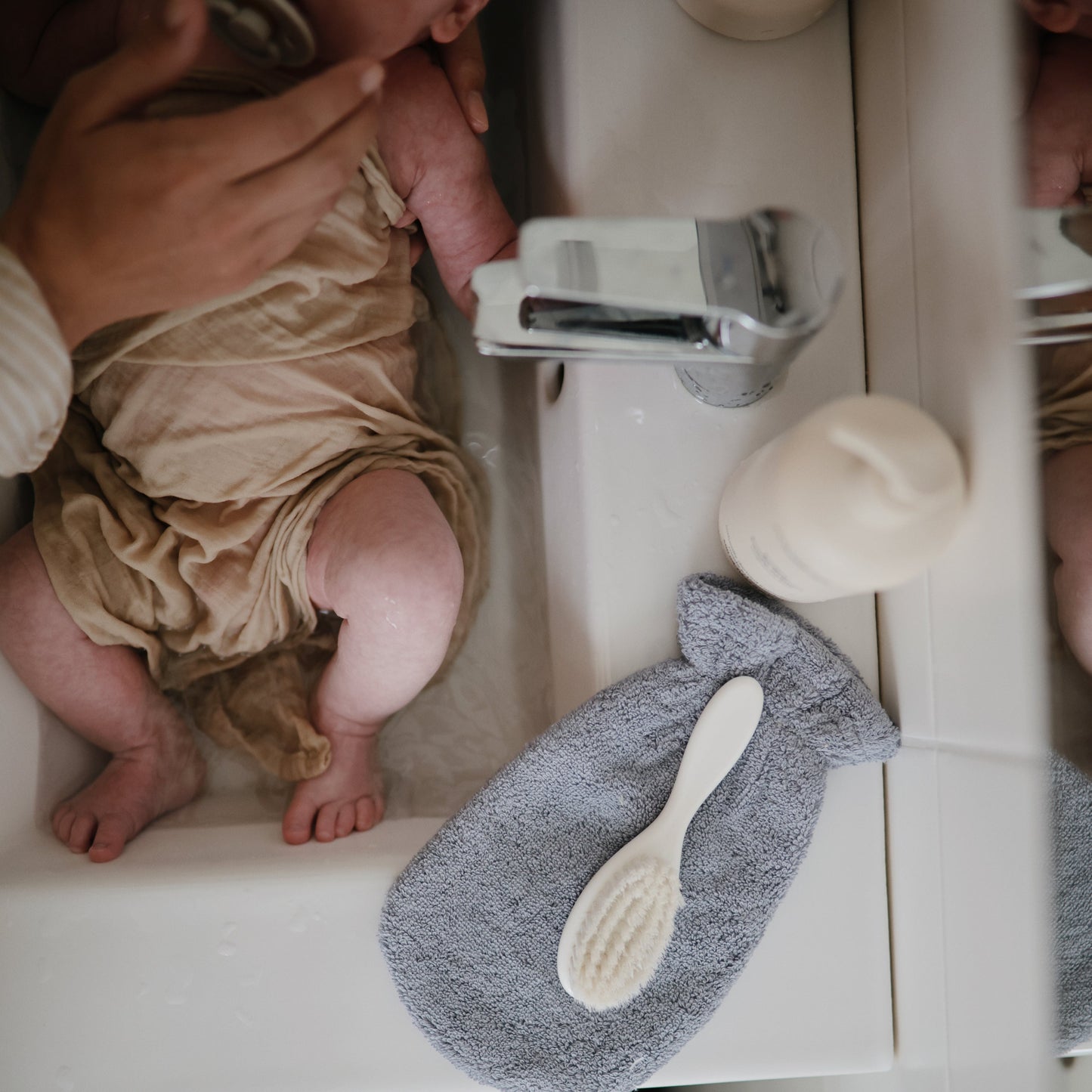 Organic Cotton Bath Mitt