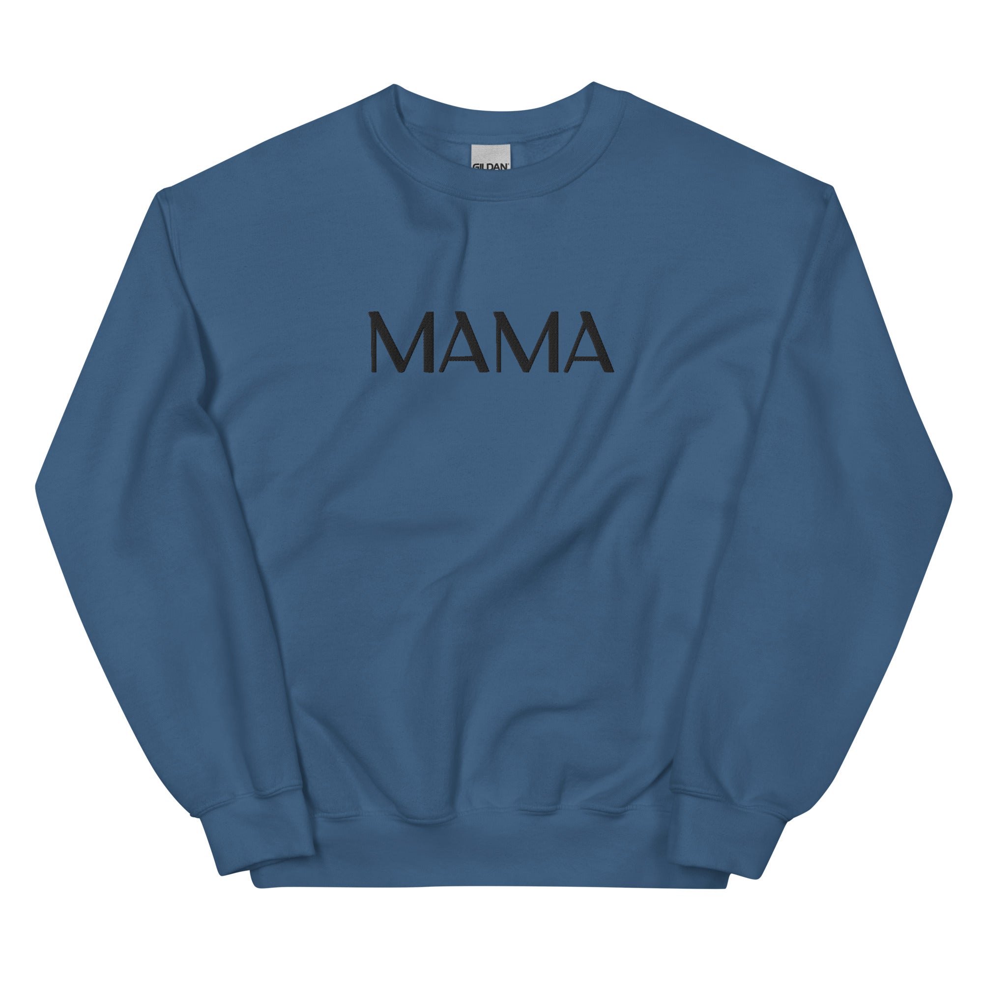 MAMA Embroidered | Black Thread | Adult Sweatshirt