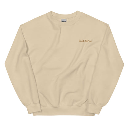 Tenth &amp; Pine Embroidered | Adult Sweatshirt