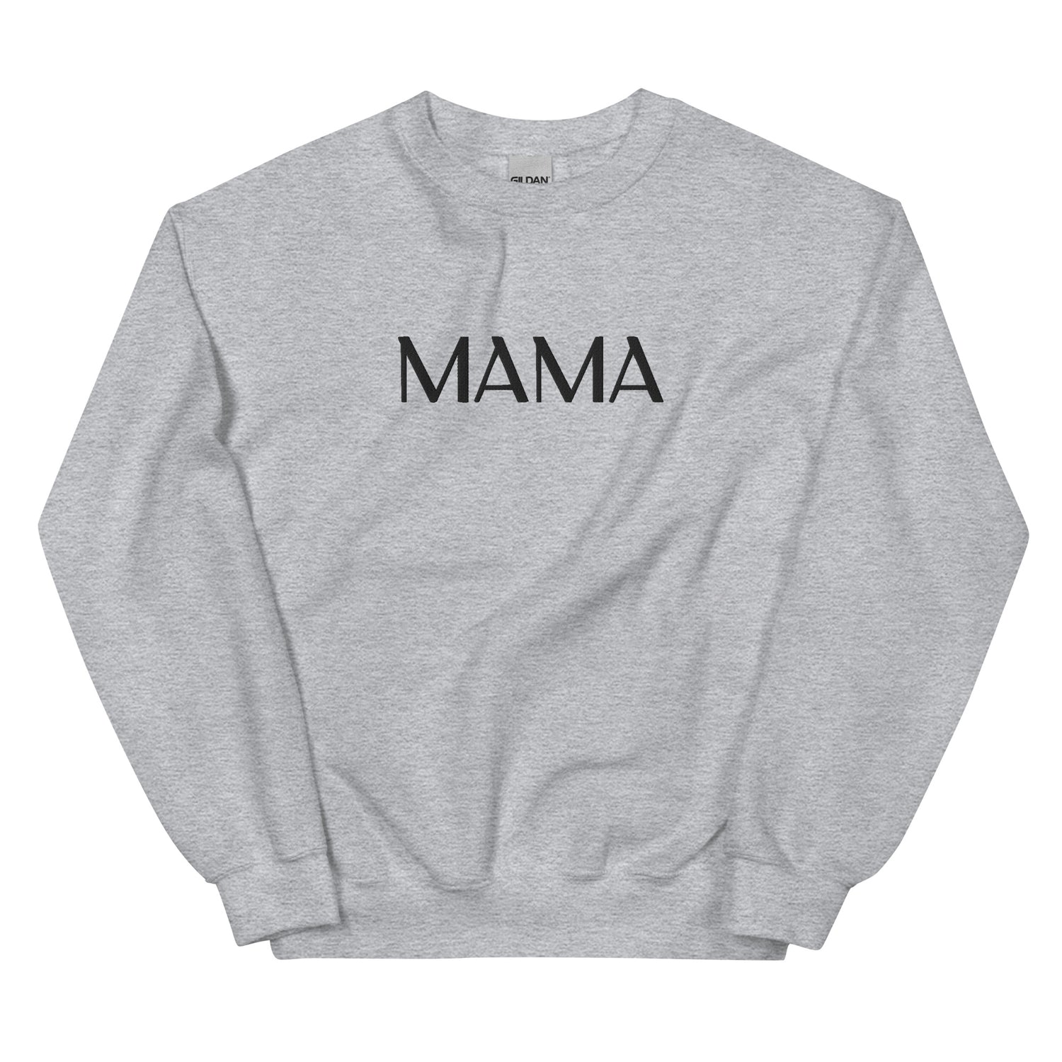 MAMA Embroidered | Black Thread | Adult Sweatshirt