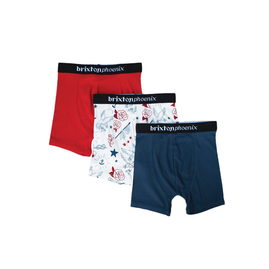 USA | Boxer Briefs 3 - pk - Tenth & Pine - underwear - XS - 2/3