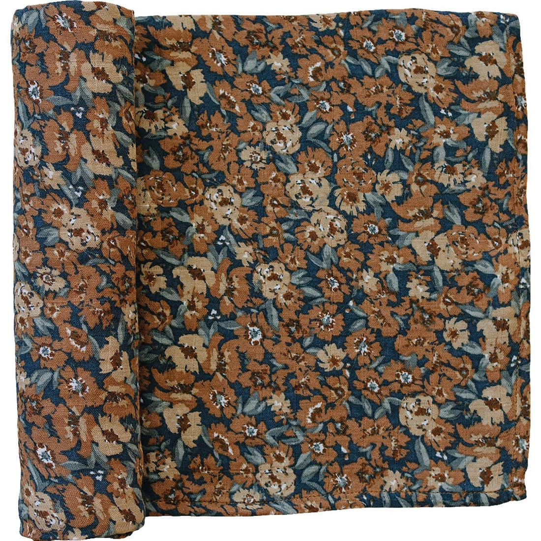 Venetian Floral Muslin Swaddle Blanket - Tenth &amp; Pine - 