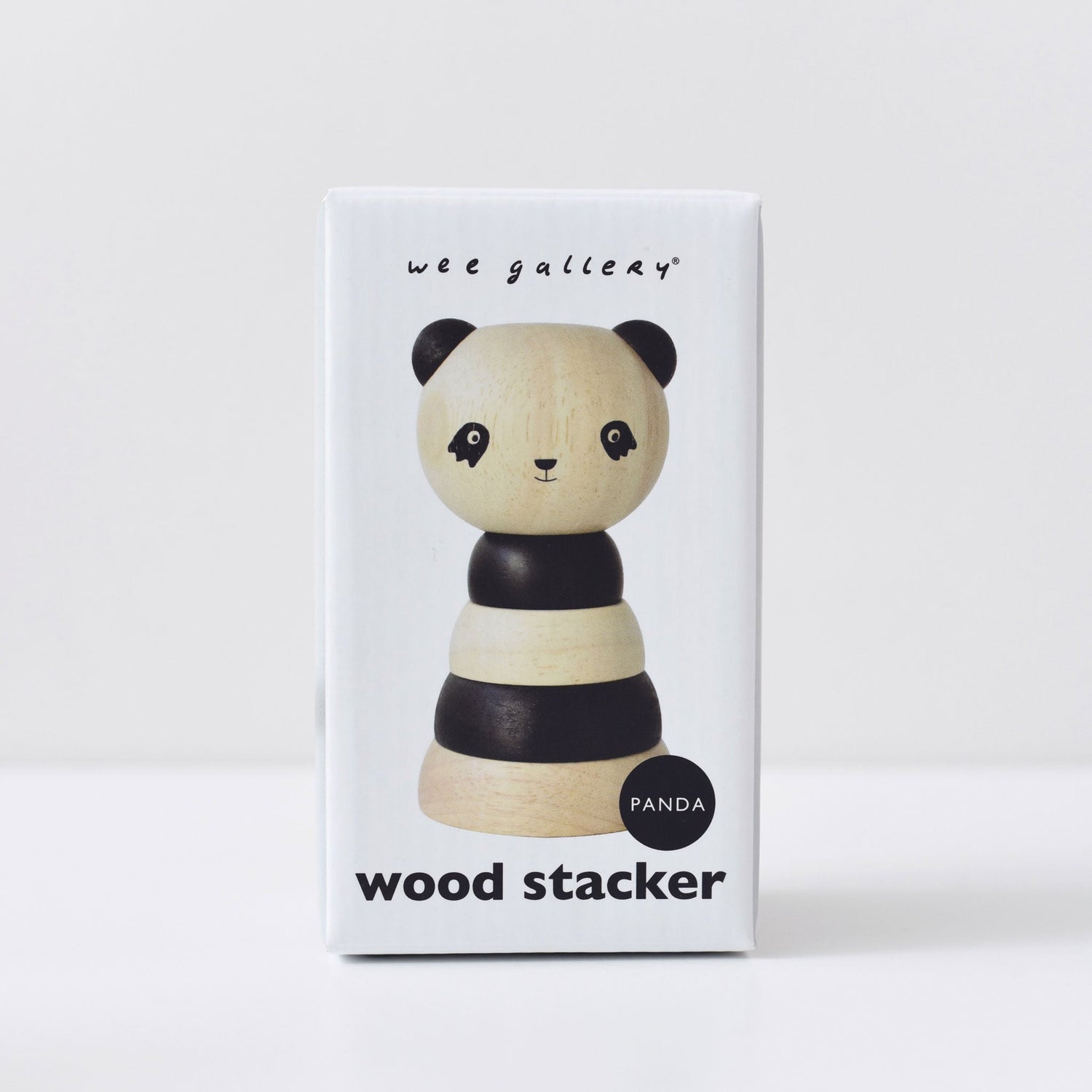 Wood Stacker - Panda