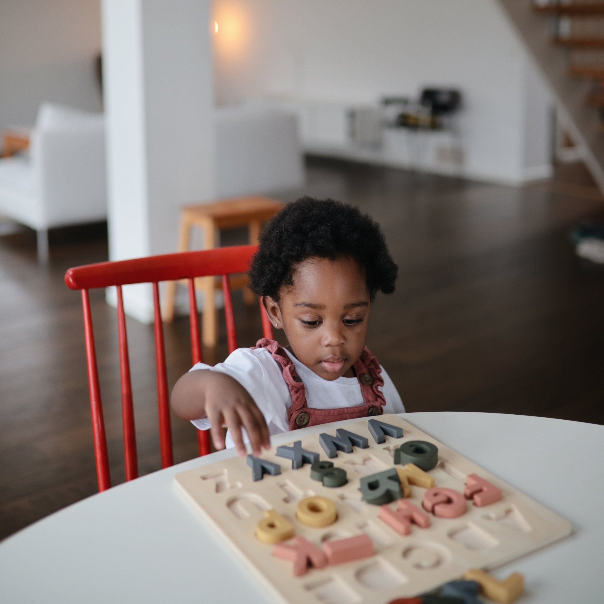 Wooden Alphabet Puzzle - Tenth &amp; Pine - Wooden Puzzle - 