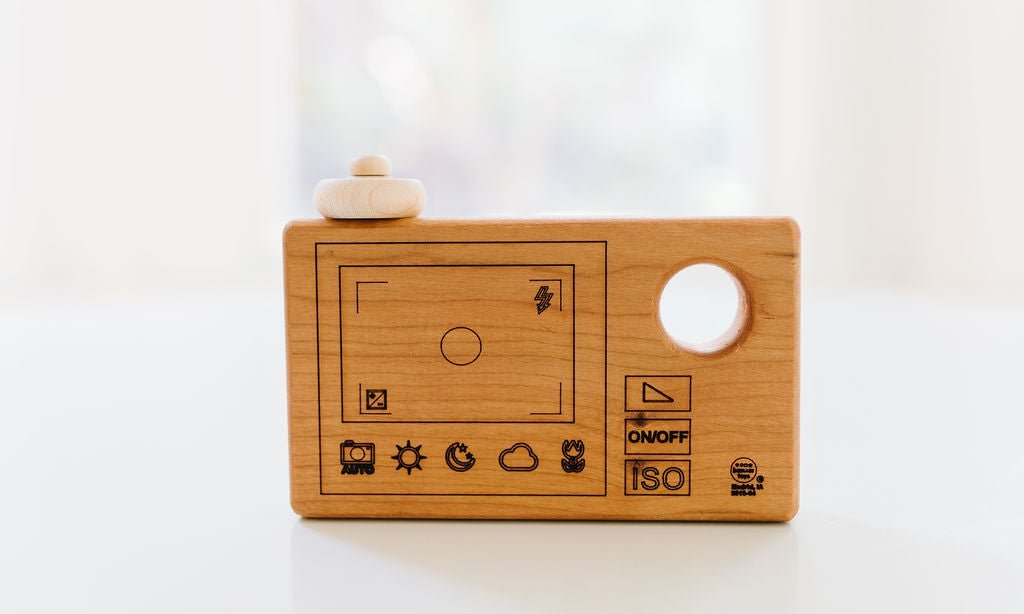 Wooden Toy Camera - Tenth &amp; Pine - Wooden Toy - 